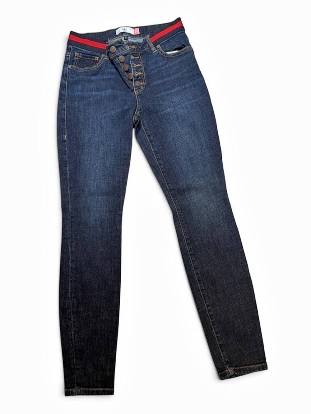 Cabi Simone Button-Fly Skinny Jeans Style #3751 – Size 4